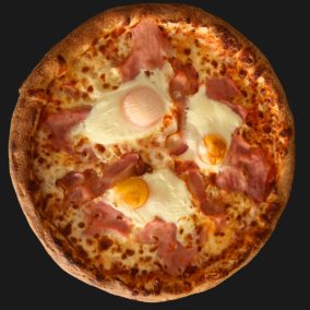 16. Ham & Eggs pizza | Big (32cm)