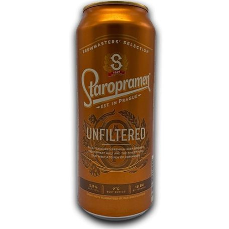 Staropramen Unfilteres Búza 500ml